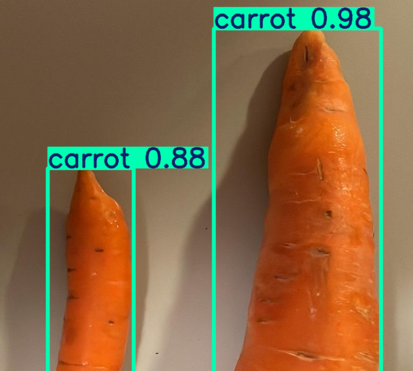 Vegetable and Fruits Detection